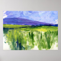 Irish Hillside Painting