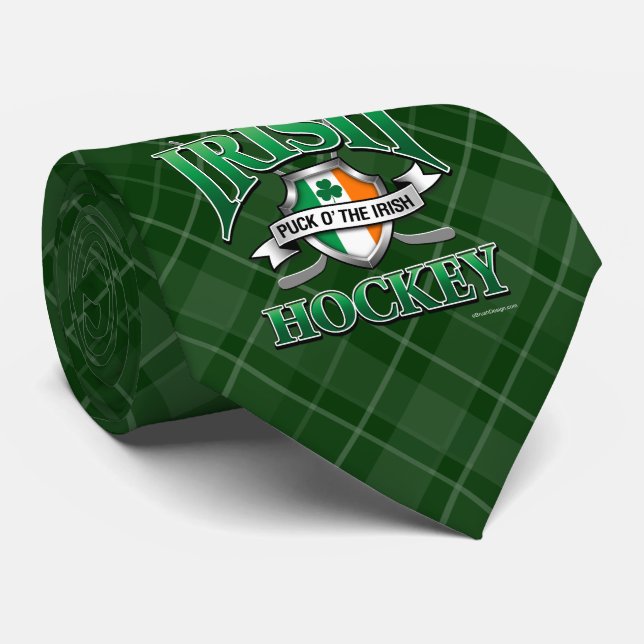 Irish Hockey Tie (Rolled)