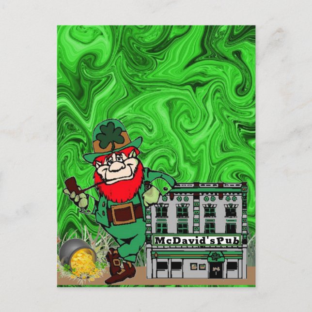 Irish holiday postcard (Front)