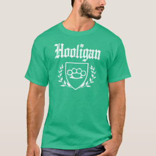 IRISH Hooligan Brass Knuckle Crest T-Shirt