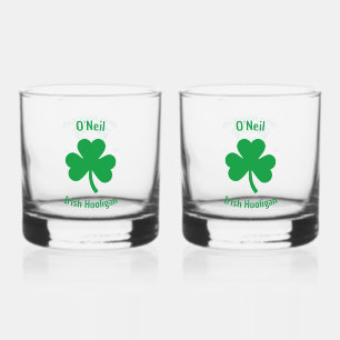 Irish Hooligan Whiskey Glass