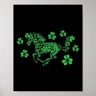 Irish Horse Lover Horseck Riding Equestrian Rider Poster