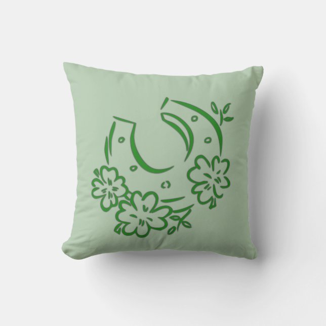 Irish Horseshoe Cushion (Front)