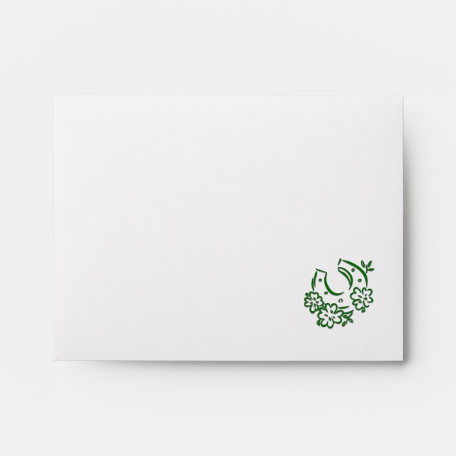Irish Horseshoe Envelope (Front)