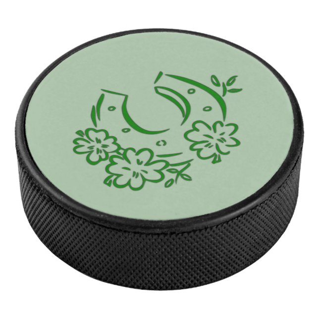 Irish Horseshoe Hockey Puck (3/4)