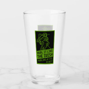 Irish Hurling Sport Glass