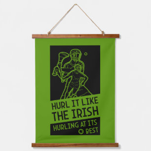 Irish Hurling Sport Hanging Tapestry