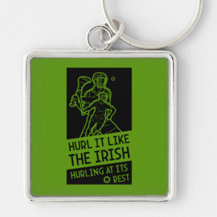 Irish Hurling Sport Key Ring