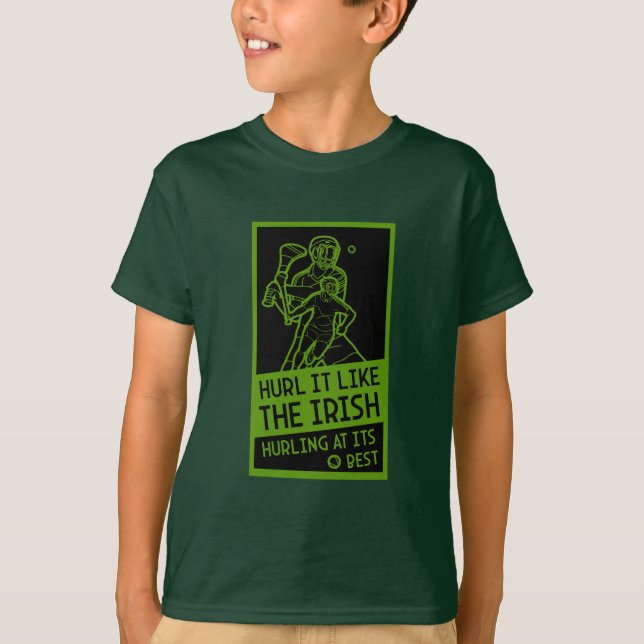 Irish Hurling Sport T-Shirt (Front)