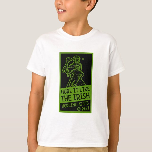 Irish Hurling Sport T-Shirt (Front)