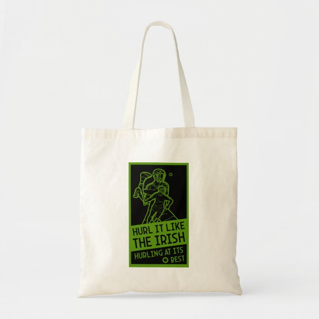 Irish Hurling Sport Tote Bag (Front)