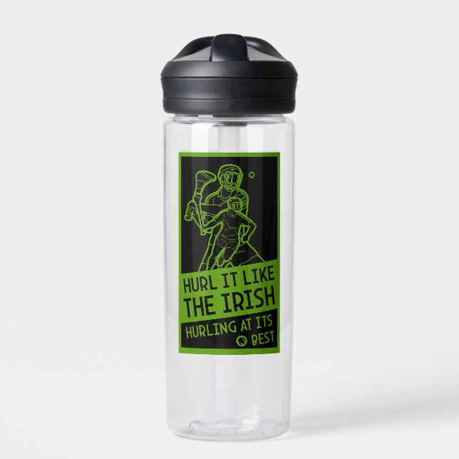 Irish Hurling Sport Water Bottle (Front)