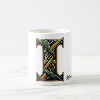 Irish I Monogram Coffee Mug