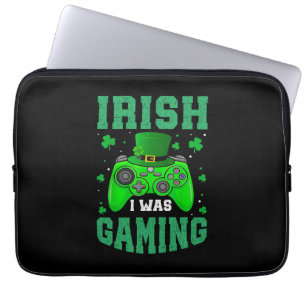Irish I Was Gaming Laptop Sleeve