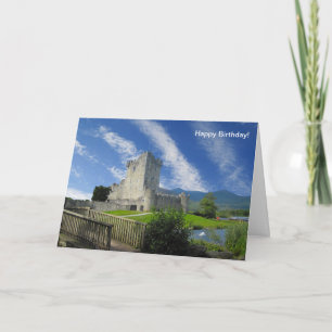 Irish image for Birthday greeting card
