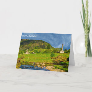 Irish image for birthday greeting card