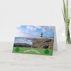 Irish image for Birthday greeting card