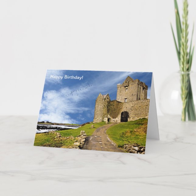 Irish image for Birthday greeting card (Front)