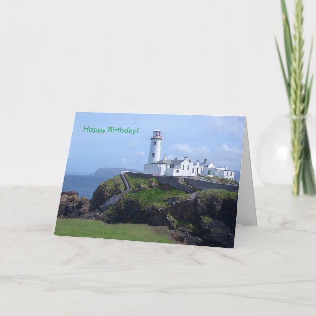 Irish image for Birthday greeting card (Front)