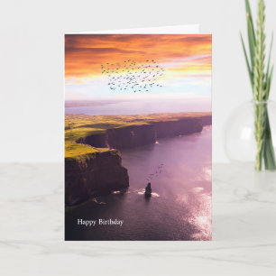 Irish image for Birthday greeting card