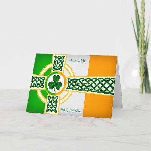 Irish Birthday Cards | Zazzle UK