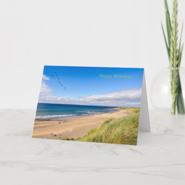 Irish image for Birthday greeting card (Front)