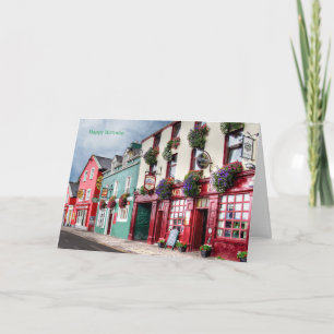 Irish image for Birthday greeting card