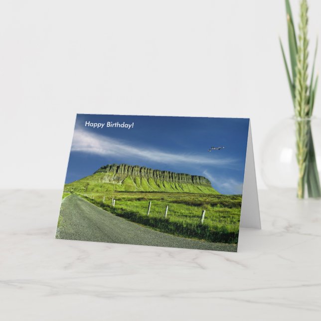 Irish image for Birthday greeting card (Front)