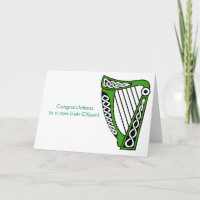 Irish image for greeting card