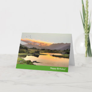 Irish image for Irish Birthday greeting card