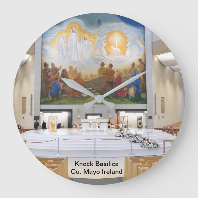 Irish image for Round (Large) Wall Clock (Front)