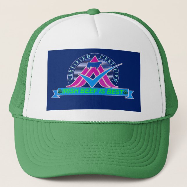 Irish image for trucker-hat trucker hat (Front)