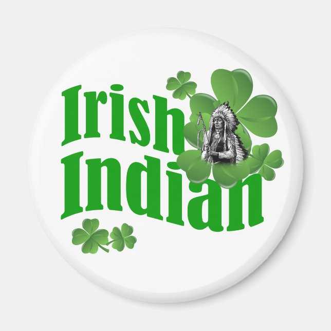 Irish indian magnet (Front)