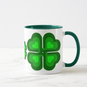 Irish, Ireland shamrock, clover Mug