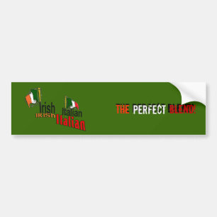 Irish Italian Bumper Sticker