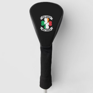Irish Italian Half Gaelic Half Garlic Saint Patric Golf Head Cover
