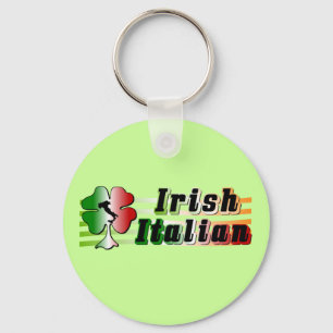 Irish Italian Key Ring