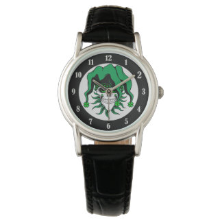 Irish Jester Skull Watch
