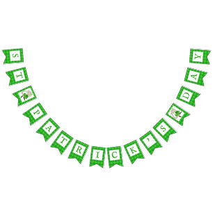 IRISH JIG MOUSE Bunting Flags