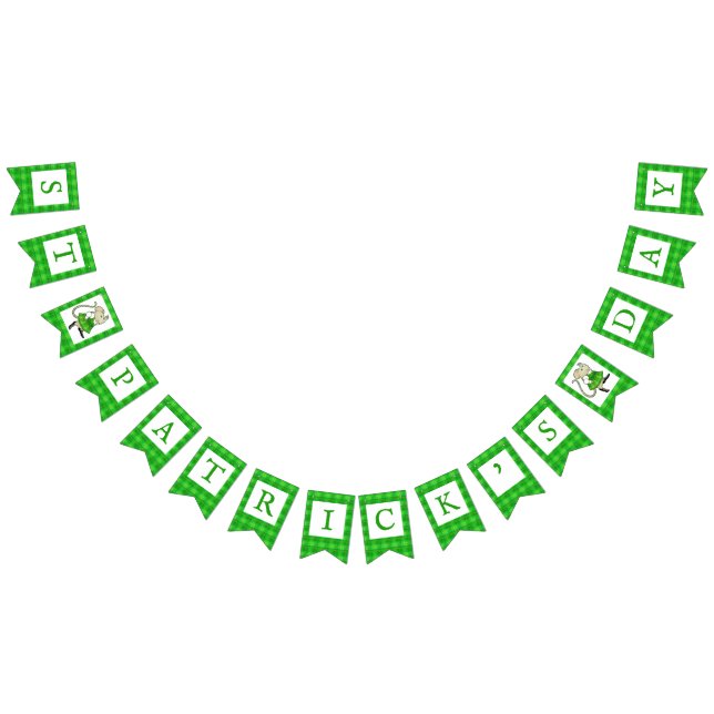 IRISH JIG MOUSE Bunting Flags (All)