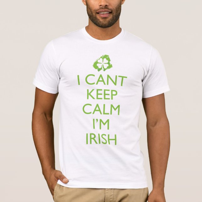Irish Keep Calm T-Shirt (Front)