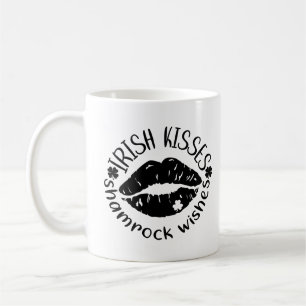 Irish Kisses & Shamrock Wishes Toddler T-shirt Coffee Mug