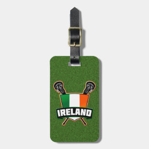 Irish Lacrosse Luggage Tag Template