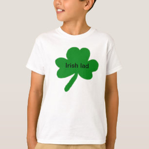 Irish Lad Shamrock Kids T-Shirt