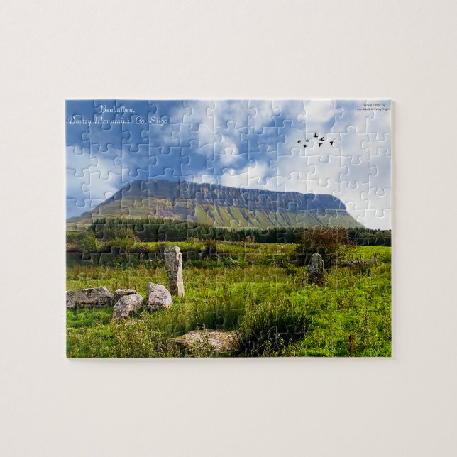 Irish landmark image  Photo-Puzzle-with-Gift-Box Jigsaw Puzzle (Horizontal)