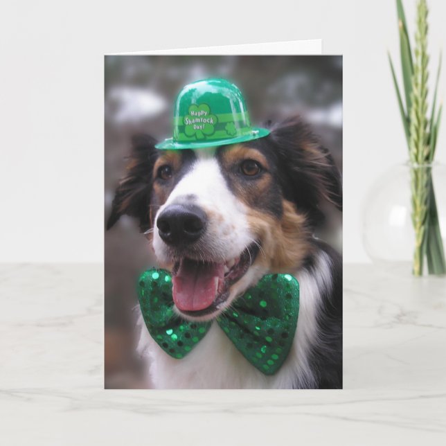 "Irish Lassie" Card (Front)