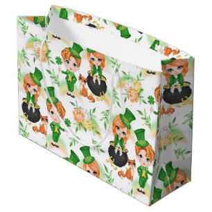 Irish Lassies And Gents Large Gift Bag