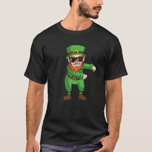 Irish Lebraun Floss Dance Figurine St Patricks Day T-Shirt