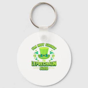 Irish Leprechaun Gag Gift Short Women Shamrock T-S Key Ring