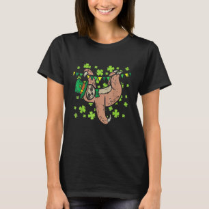 Irish Leprechaun Sloth Shamrock St Patricks Day An T-Shirt